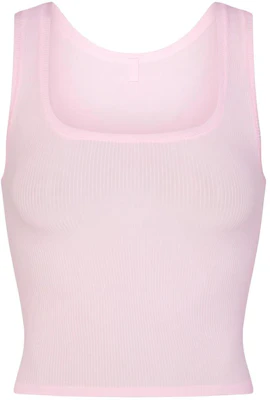 (W) SKIMS 新娘款羅紋修身柔軟背心 女裝 櫻花粉/Sakura Pink AP-TNK-0282-CMB Buy (W) SKIMS 新娘款羅紋修身柔軟背心 女裝 櫻花粉/Sakura Pink AP-TNK-0282-CMB