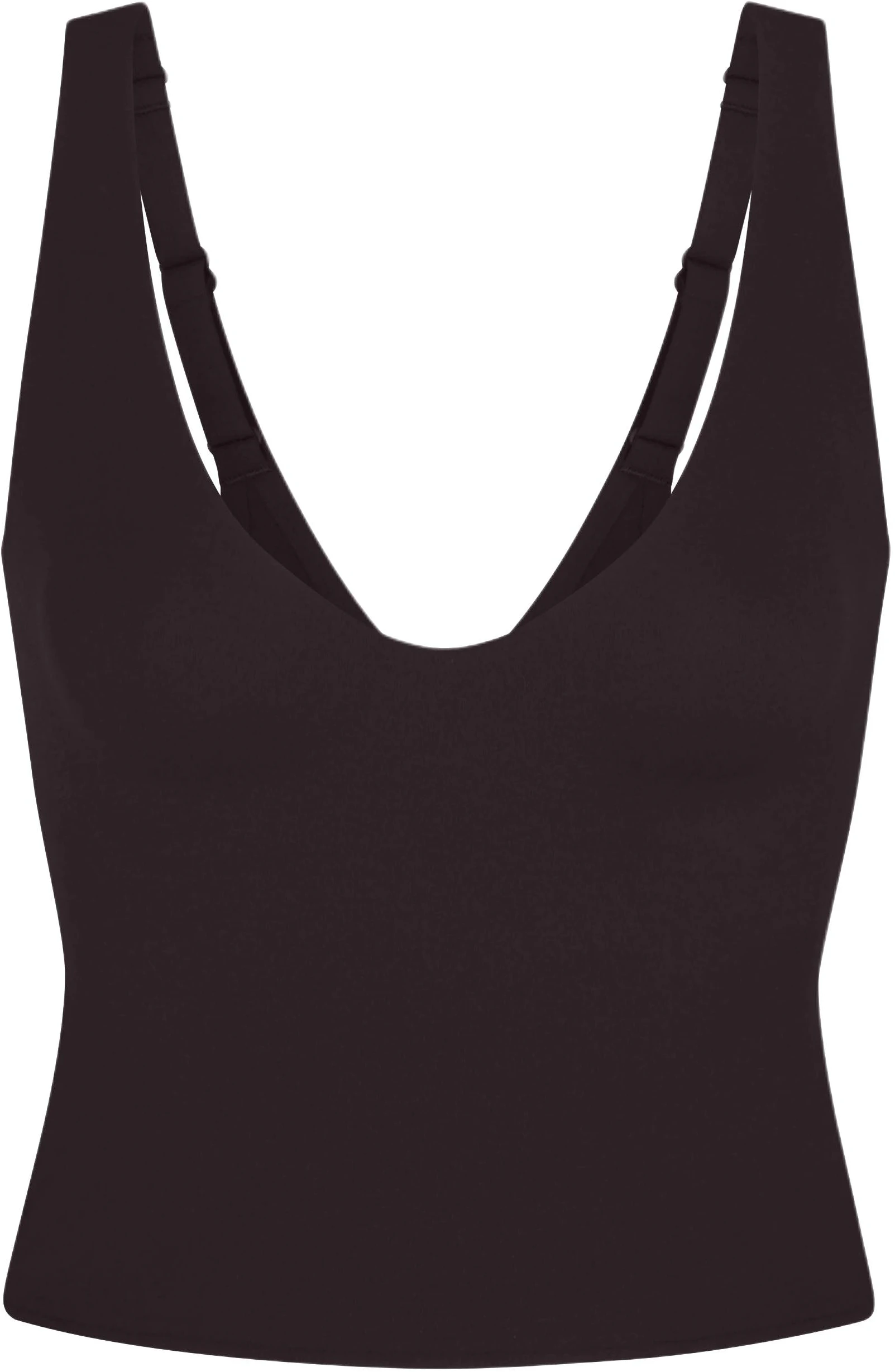 women-skims-deep-brown-stretch-low-cut-sports-tank-top-ir-8686-231-xxs