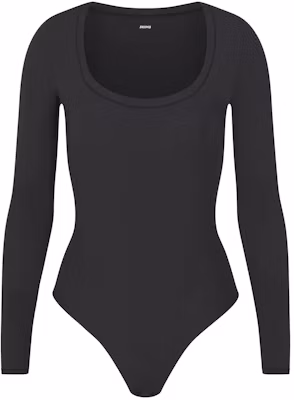 (Women) SKIMS Fits Everybody Long Sleeve Scoop Bodysuit Soft Stretchy Wear BD-THG-4434 Buy (Women) SKIMS Fits Everybody Long Sleeve Scoop Bodysuit Soft Stretchy Wear BD-THG-4434