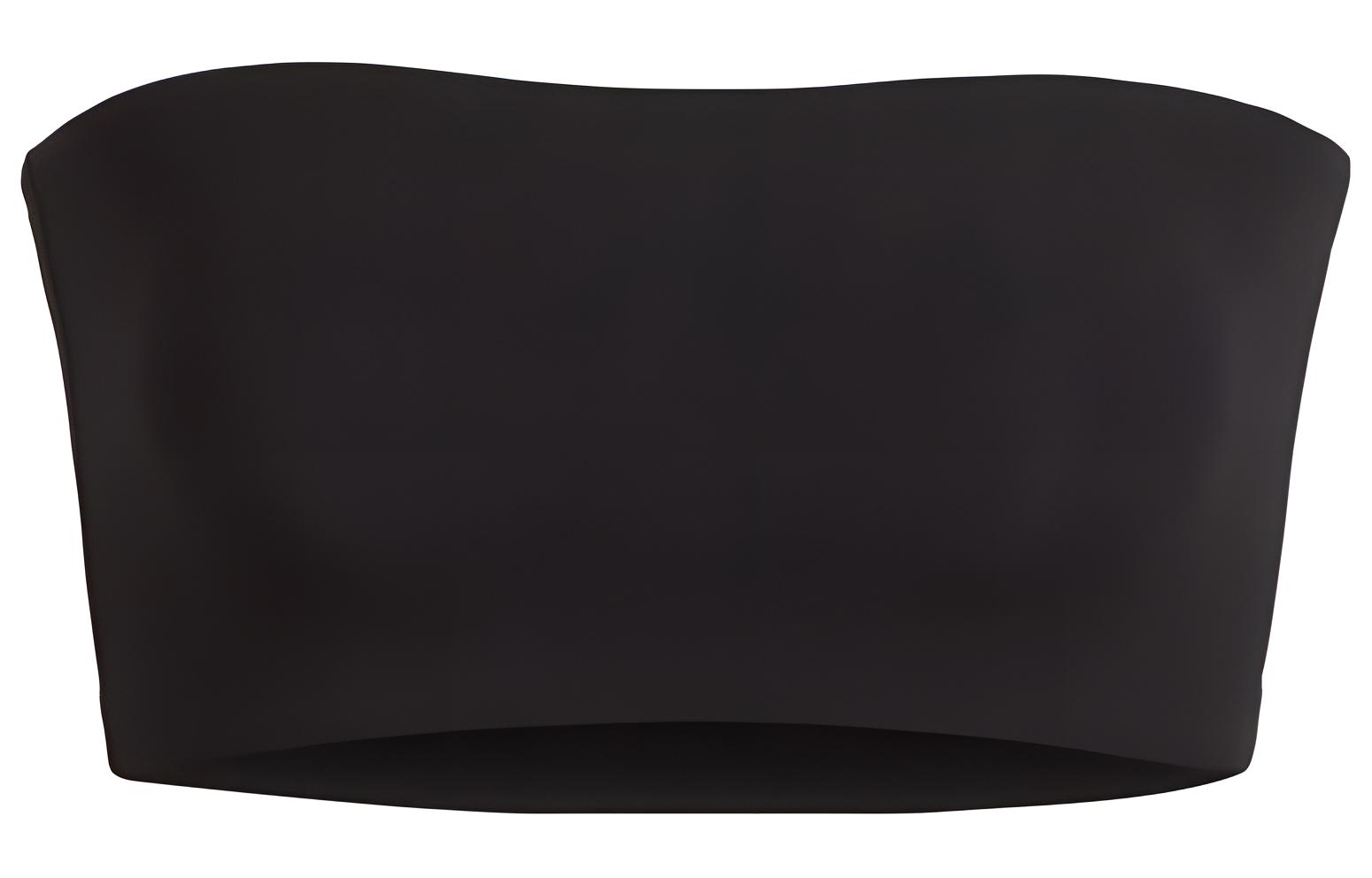 (Women) SKIMS Fits Everybody Solid Bandeau Strapless Top Women BR-BND-0026-ONX