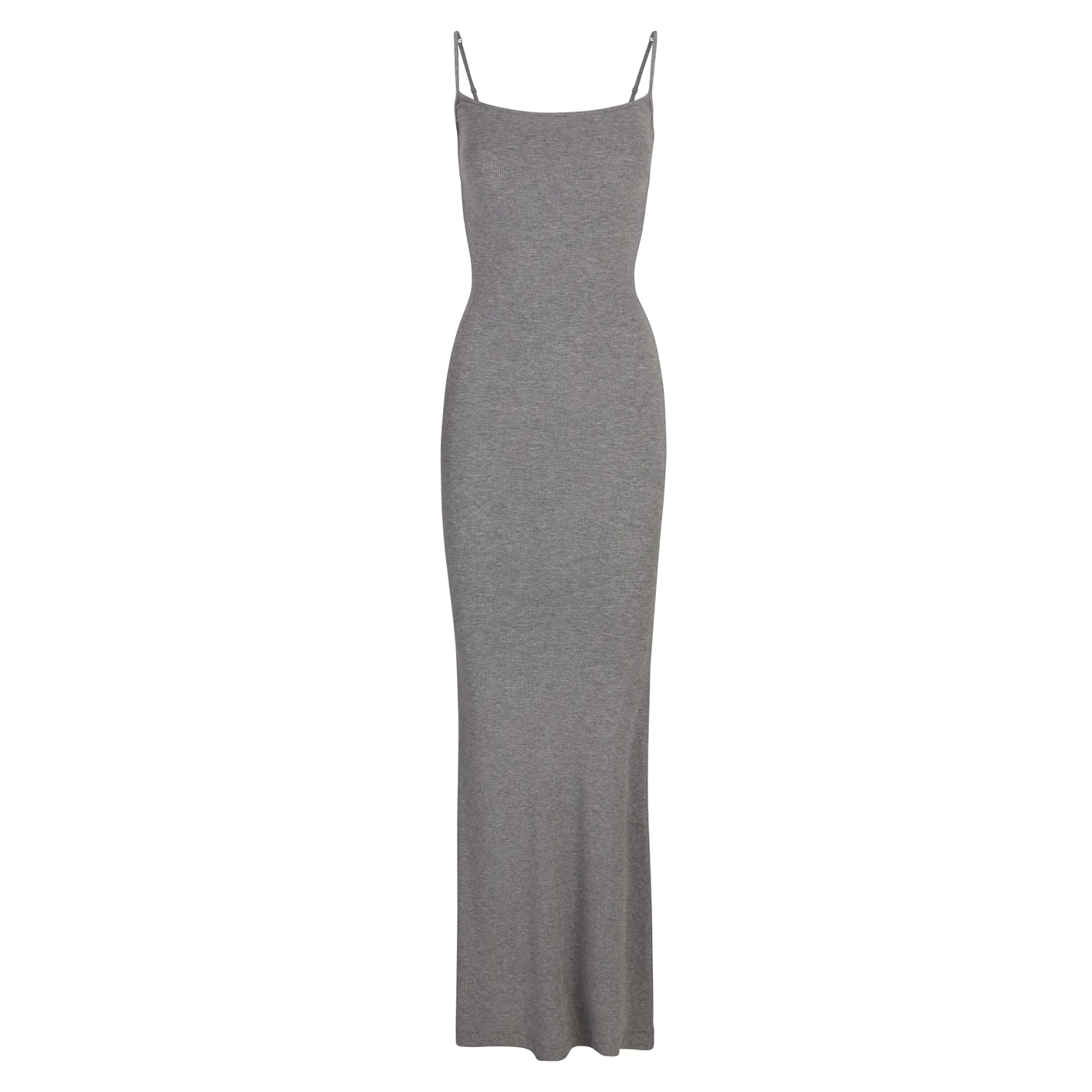 (Women) SKIMS Soft Lounge Long Slip Dress Solid Color  Dress AP-DRS-0596-HEG