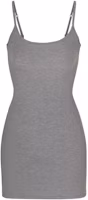 (Women) SKIMS Soft Lounge Slip Dress Heather Grey Sexy Cami Midi Dress for Women. AP-SLP-0725-HEG (Women) SKIMS Soft Lounge Slip Dress Heather Grey Sexy Cami Midi Dress for Women. AP-SLP-0725-HEG