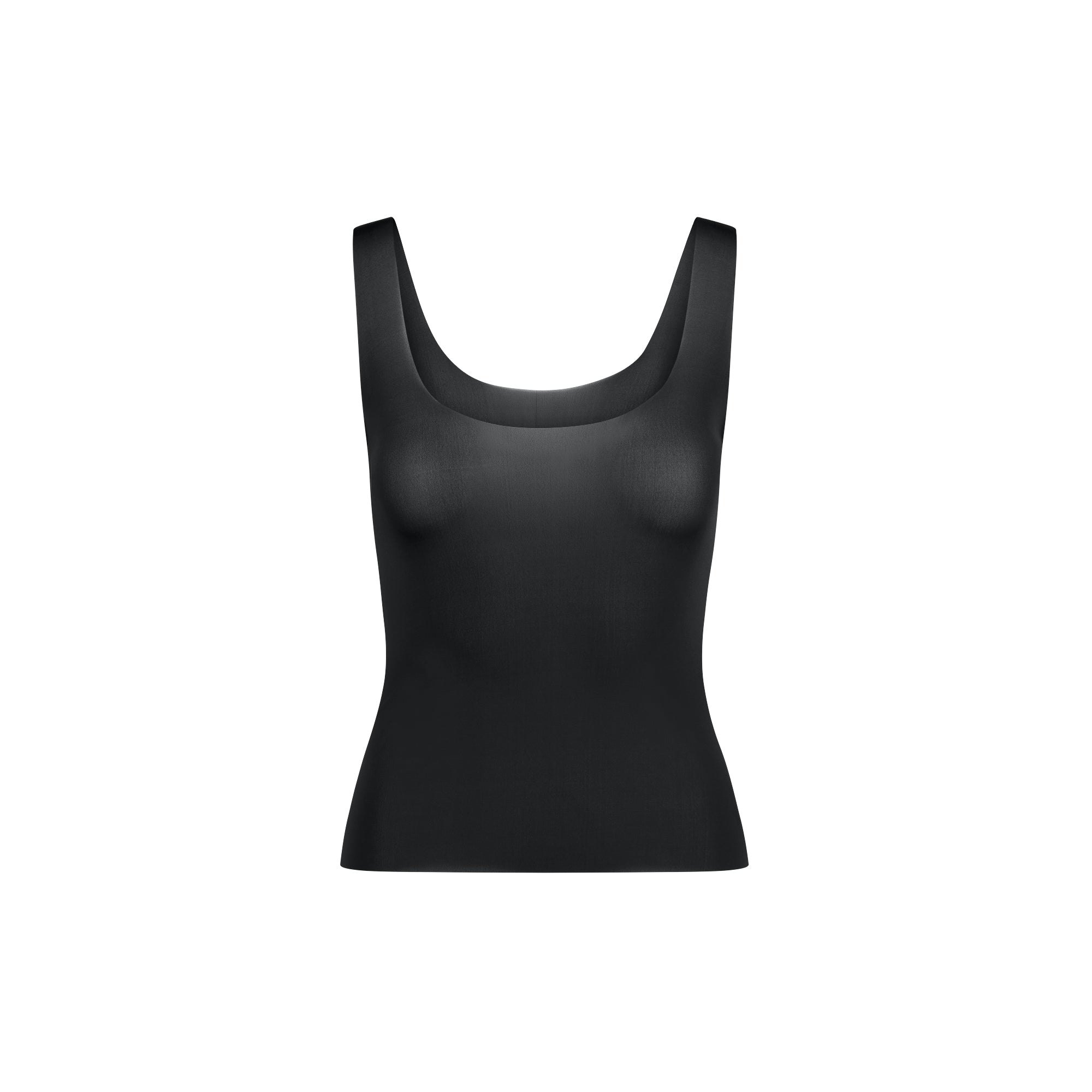 (Women) SKIMS SS25 Milky Sheer Tank Lightweight Slim Fit Sleeveless Top Women TP-TNK-9461W-OBD