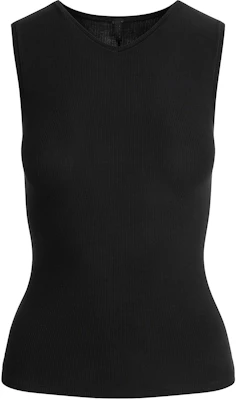(W) SKIMS SS25 ソフトラウンジ Vネック タンクトップ レディース オニキスブラック SL-TNK-7651W-ONX Buy (W) SKIMS SS25 ソフトラウンジ Vネック タンクトップ レディース オニキスブラック SL-TNK-7651W-ONX