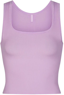(W) SKIMS 情人節羅紋方領修身背心 女裝 SUGAR PLUM/李子色 AP-TNK-0282-SGP Buy (W) SKIMS 情人節羅紋方領修身背心 女裝 SUGAR PLUM/李子色 AP-TNK-0282-SGP