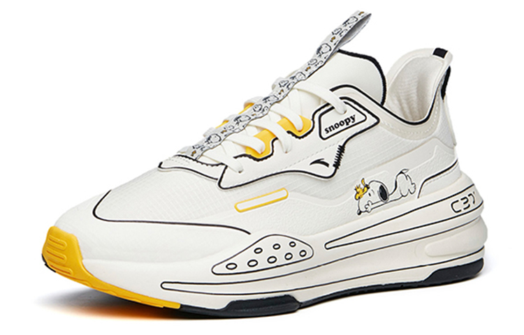 Lookbook (Women) Anta Snoopy x C37 Low 'White Yellow' 922128081-11