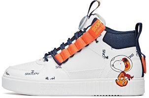 (Women) Anta Snoopy x High-Top 'White Blue Orange' 922128017-1 (Women) Anta Snoopy x High-Top 'White Blue Orange' 922128017-1