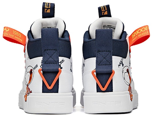 (Women) Anta Snoopy x High-Top 'White Blue Orange' 922128017-1 Shop (Women) Anta Snoopy x High-Top 'White Blue Orange' 922128017-1