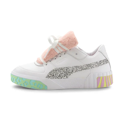 (W) Puma Cali Fur Sophia Webster 'White Pink'