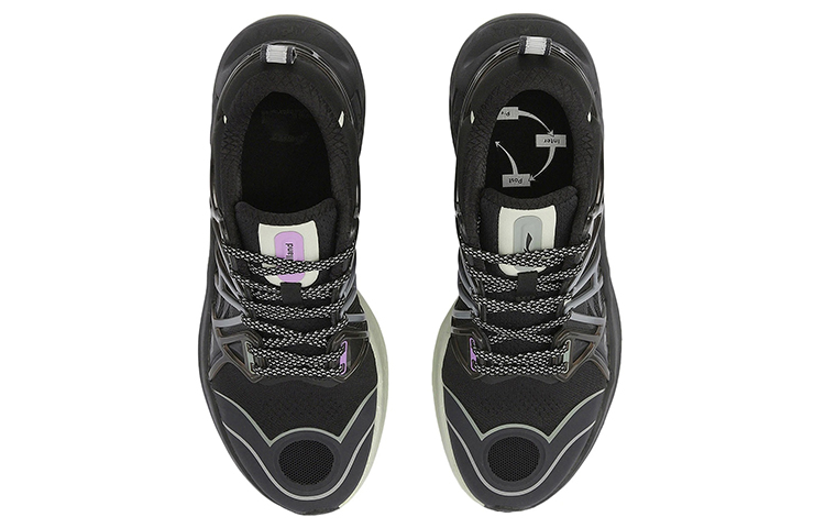 Lookbook Soulland x LiNing李寧 烈駿6代 潮流運動穩定 支撐 低筒 跑步鞋 女款 黑色