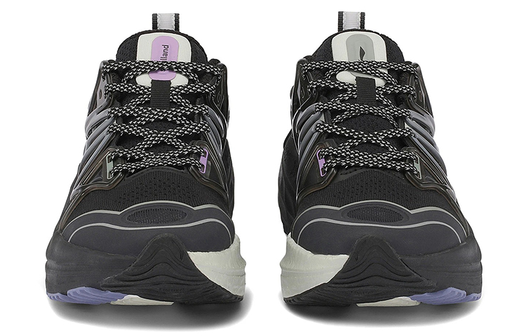 Shop Soulland x LiNing李寧 烈駿6代 潮流運動穩定 支撐 低筒 跑步鞋 女款 黑色