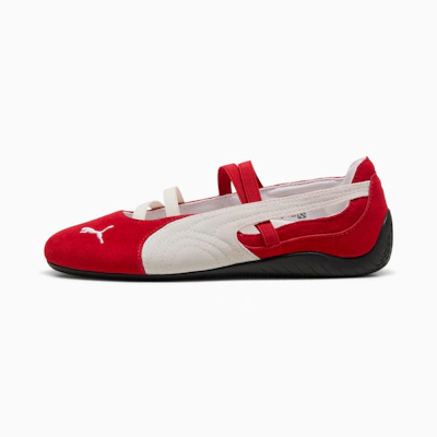 (Women) Speedcat Valt SD Shoes For All Time Red-PUMA White-PUMA Black