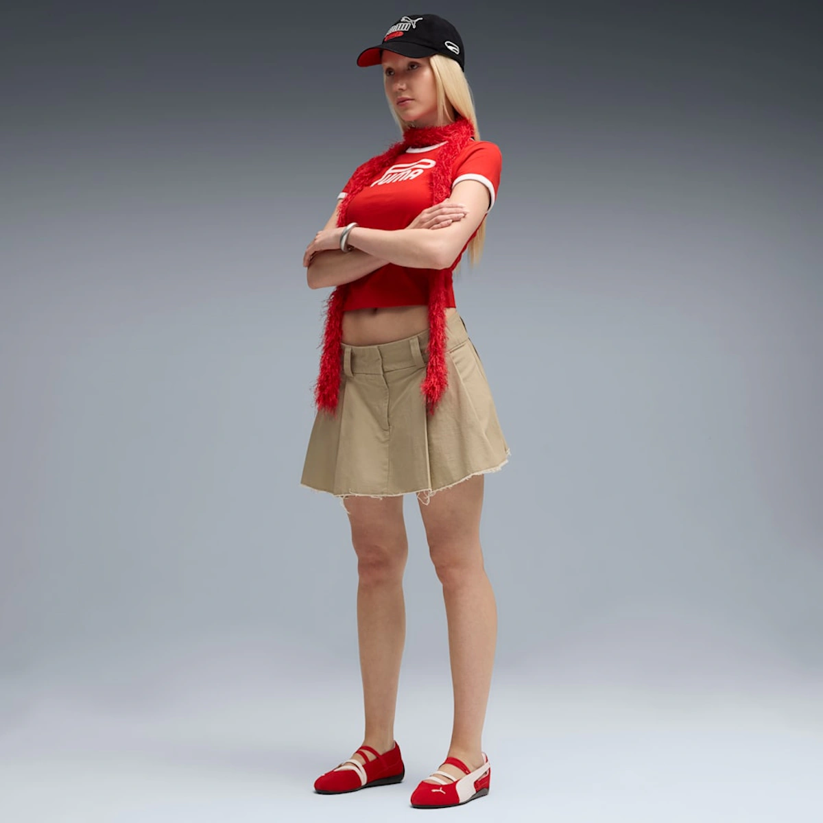 (Women) Speedcat Valt SD Shoes For All Time Red-PUMA White-PUMA Black