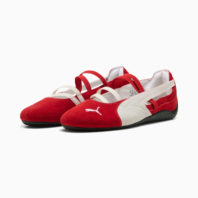 (Women) Speedcat Valt SD Shoes For All Time Red-PUMA White-PUMA Black