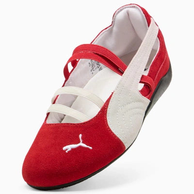 (Women) Speedcat Valt SD Shoes For All Time Red-PUMA White-PUMA Black