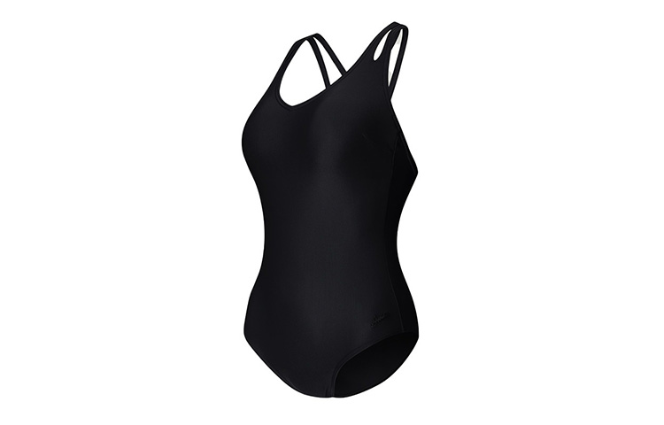 (Women) Speedo  V-Neck Swimsuit - Chlorine-Resistant, Slimming, Multi-Color Options. 8-121110001