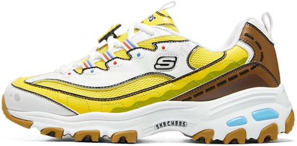 海綿寶寶 x Skechers D'Lites 聯名款 防滑低筒休閒鞋 女款 海綿寶寶 Buy 海綿寶寶 x Skechers D'Lites 聯名款 防滑低筒休閒鞋 女款 海綿寶寶