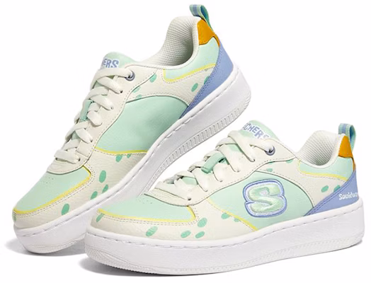 (Women) Skechers Sport Court 92 'White Green' 896112-WMNT Lookbook (Women) Skechers Sport Court 92 'White Green' 896112-WMNT