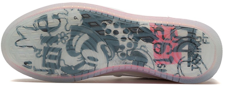 迪士尼 x 李宁 防滑耐磨 低帮 板鞋 女款 白粉色 Sizing 迪士尼 x 李宁 防滑耐磨 低帮 板鞋 女款 白粉色