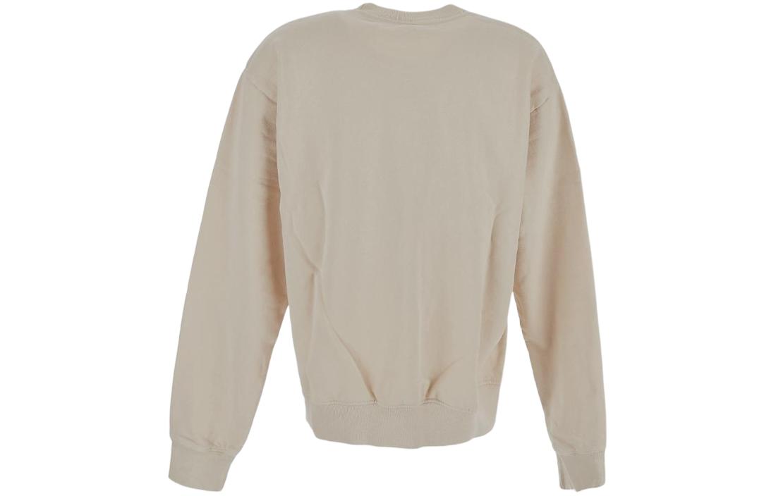 (Women) Sporty & Rich  Slim Fit Crewneck Sweatshirt Khaki With Logo Print Design. CRAW2366CR49 圖 3