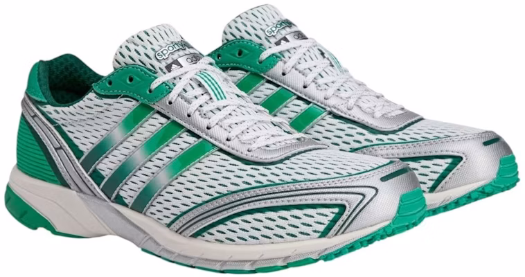(Women) Sporty & Rich x adidas Adizero Adios OG 'Court Green' JP7543 Lookbook (Women) Sporty & Rich x adidas Adizero Adios OG 'Court Green' JP7543