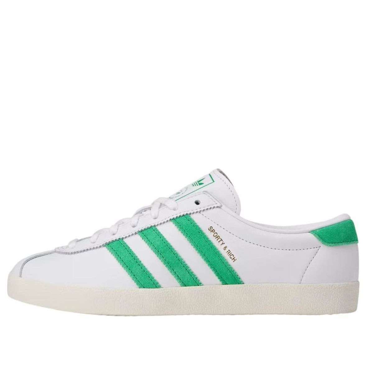 (W) Sporty & Rich adidas Blanc 'White Court Green'