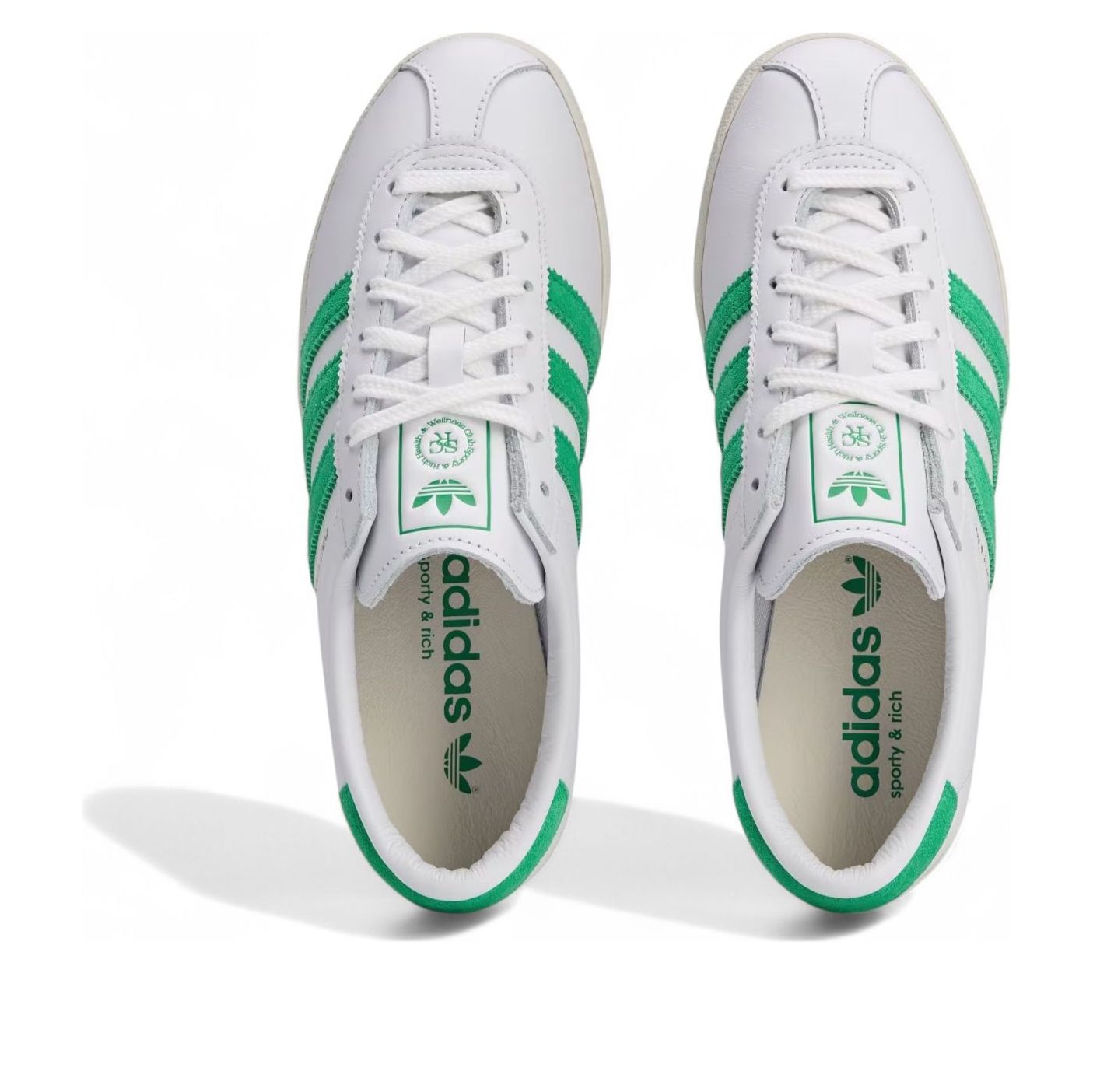 (W) Sporty & Rich adidas Blanc 'White Court Green' 圖 5