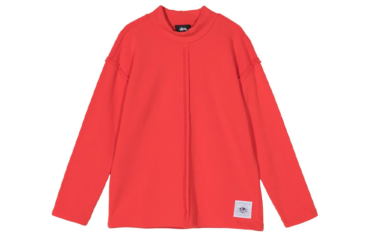 (Women) Stüssy Exposed Seam Terry Mock Plain Sweatshirt 218102 圖 7