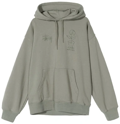 (W) Stüssy FW20 Hoodie Wanita Oversized Bersulam Potted Plant 218108 Buy (W) Stüssy FW20 Hoodie Wanita Oversized Bersulam Potted Plant 218108