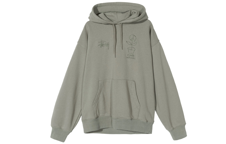 Order (W) Stüssy FW20 Hoodie Wanita Oversized Bersulam Potted Plant 218108