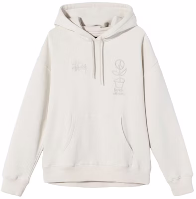 (W) Stüssy FW20 Hoodie Wanita Oversized Bersulam Potted Plant 218108 Cheap (W) Stüssy FW20 Hoodie Wanita Oversized Bersulam Potted Plant 218108