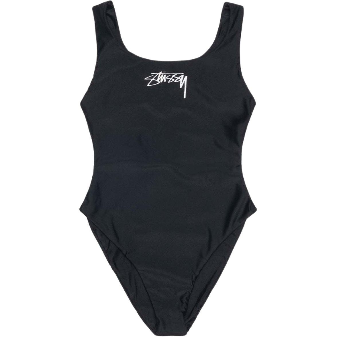 Order (Women) Stüssy Stussy SS24  Logo Low-Cut Round Neck Swimsuit. 113165-stussy