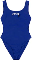 Shop (W) 스투시 SS24 로고 로우컷 라운드넥 수영복. 113165-stussy