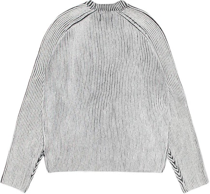 (Women) Stüssy Stussy SS24 Contrast Rib Sweater Casual Knit Long Sleeve Crewneck. 117226 Lookbook (Women) Stüssy Stussy SS24 Contrast Rib Sweater Casual Knit Long Sleeve Crewneck. 117226