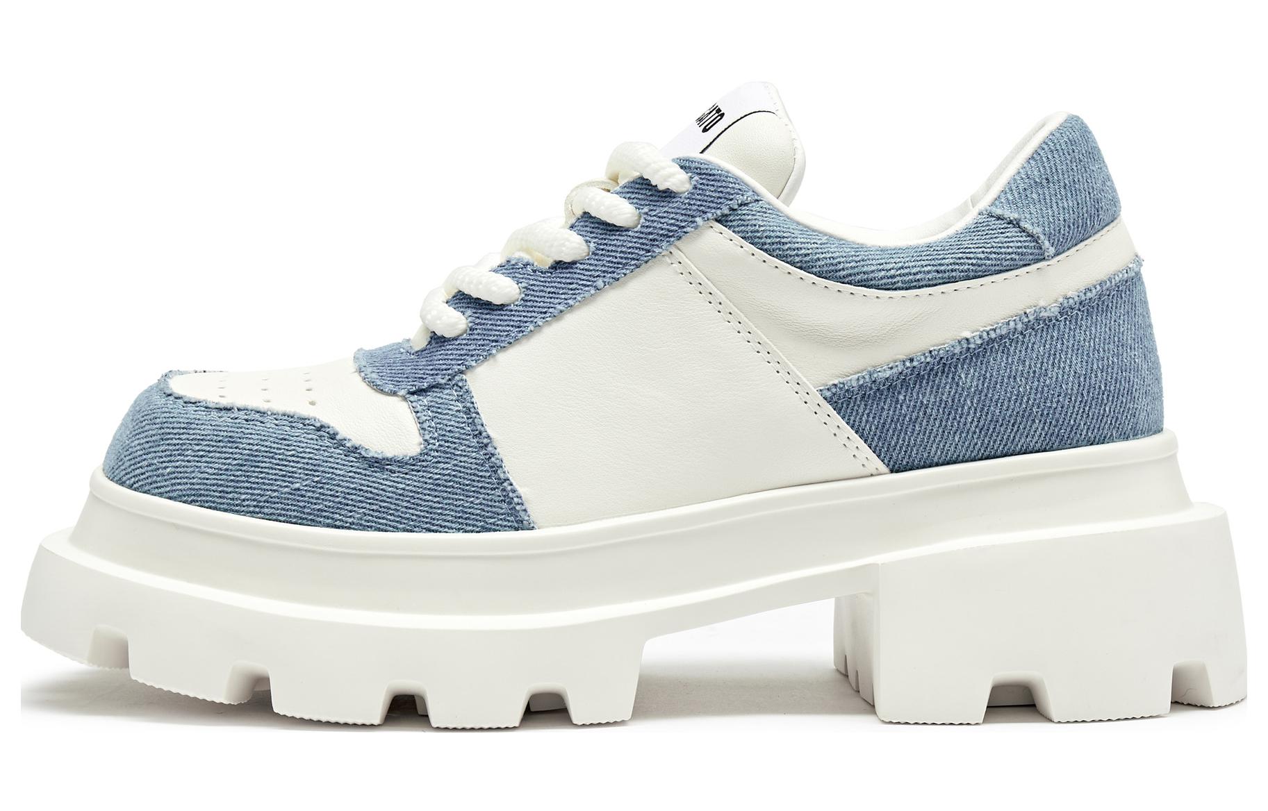 (Women) Staccato 2023 Retro Chunky Platform Sneaker 'Sky Blue and White/Reef Black and White' S9921CM3