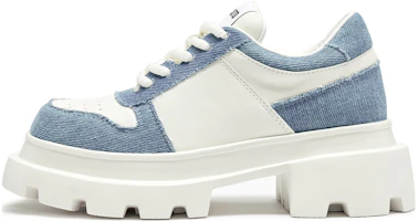 (Women) Staccato 2023 Retro Chunky Platform Sneaker 'Sky Blue and White/Reef Black and White' S9921CM3 (Women) Staccato 2023 Retro Chunky Platform Sneaker 'Sky Blue and White/Reef Black and White' S9921CM3