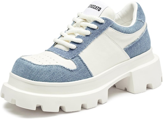 (W) Staccato 2023 复古厚底运动鞋 '天蓝白/珊瑚黑白' S9921CM3 Order (W) Staccato 2023 复古厚底运动鞋 '天蓝白/珊瑚黑白' S9921CM3