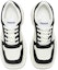 Sizing (W) Staccato 2023 Kasut Retro Platform Tebal 'Biru Langit & Putih/Hitam Karang & Putih' S9921CM3