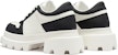 (W) Staccato 2023 Kasut Retro Platform Tebal 'Biru Langit & Putih/Hitam Karang & Putih' S9921CM3