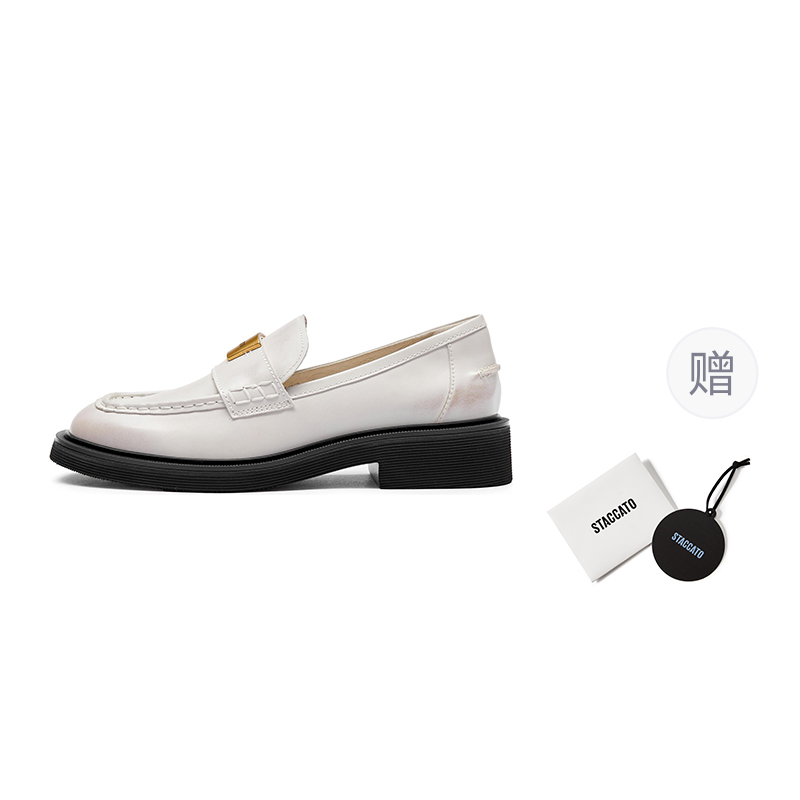 (Women) Staccato 6cm Platform Loafers - Comfort, Stylish, Slip-On Leather Shoes EEZ22AA4