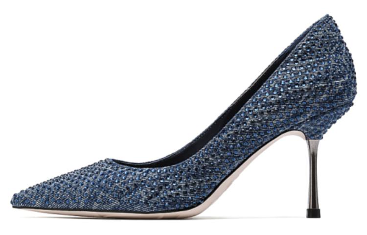 Purchase (Women) Staccato 8cm 'Galaxy Rhythm French Fairy Tale Fabric Stiletto High Heels' ED721CQ3