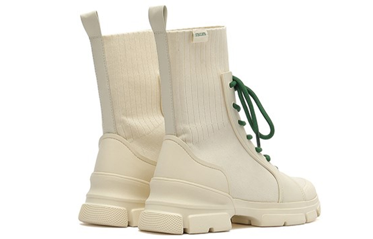 (W) Staccato 'Beige Platform Lace-Up Casual Boot' 圖 3