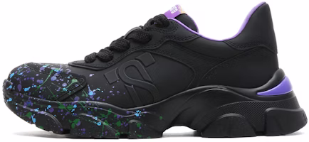(Women) Staccato 'Black Splatter Platform Dad Shoes' EDW18CM2 (Women) Staccato 'Black Splatter Platform Dad Shoes' EDW18CM2