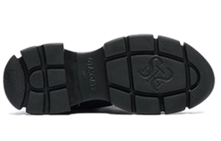 (W) Staccato 'China Aerospace Gradient Chunky Knit Boots Black' 圖 5