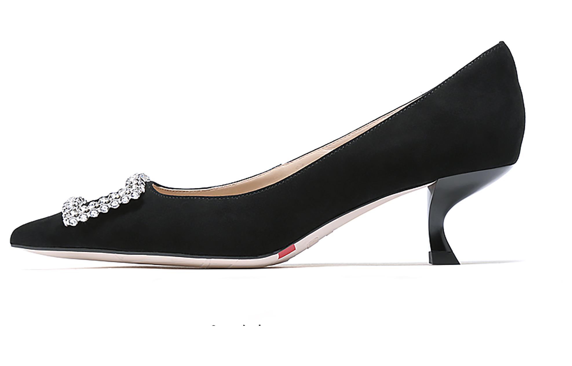 (W) Staccato 'Starry Twilight Elegant Black Pumps'