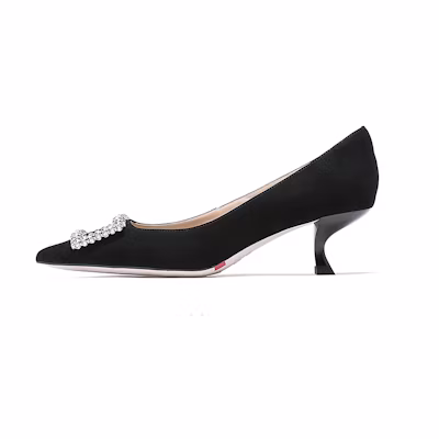 (W) Staccato 'Starry Twilight Elegant Black Pumps'