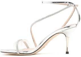 (Women) Staccato Ankle-Strap High-Heeled Sandals 'Silver' SZP9VN72DB1BL1 (Women) Staccato Ankle-Strap High-Heeled Sandals 'Silver' SZP9VN72DB1BL1