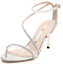 Lookbook (Women) Staccato Ankle-Strap High-Heeled Sandals 'Silver' SZP9VN72DB1BL1