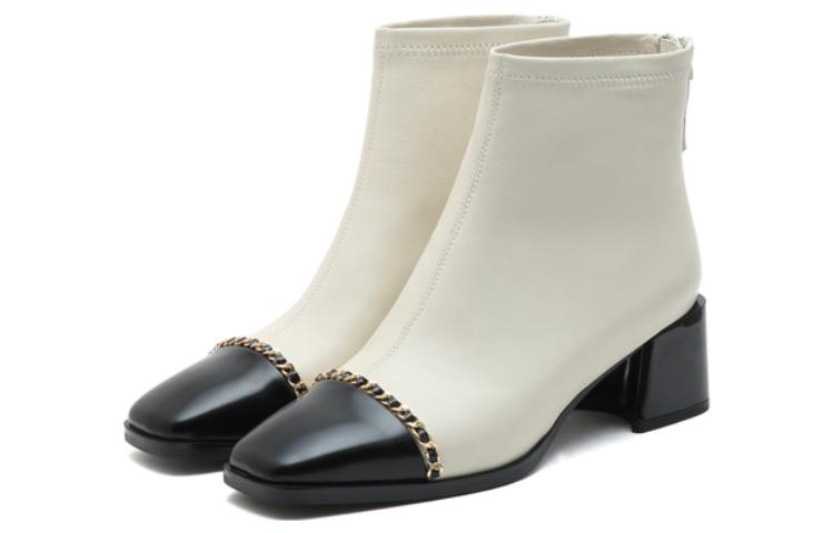(W) Staccato Ankle Boot 'Xiao Xiang Feng Square Toe Chunky Heel' 圖 3
