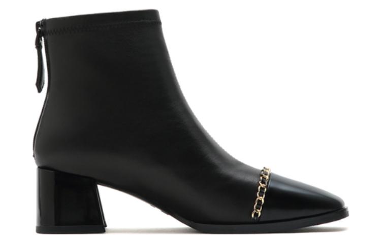 (W) Staccato Ankle Boot 'Xiao Xiang Feng Square Toe Chunky Heel' 圖 6